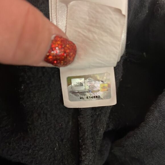 Sz large northface french terry fleece sweatpants bootcut - Picture 5 of 6